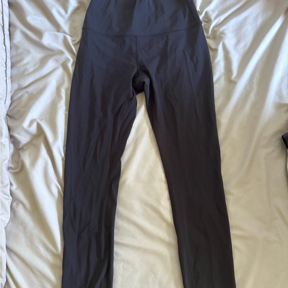 High-Waisted Black Lululemon leggings
